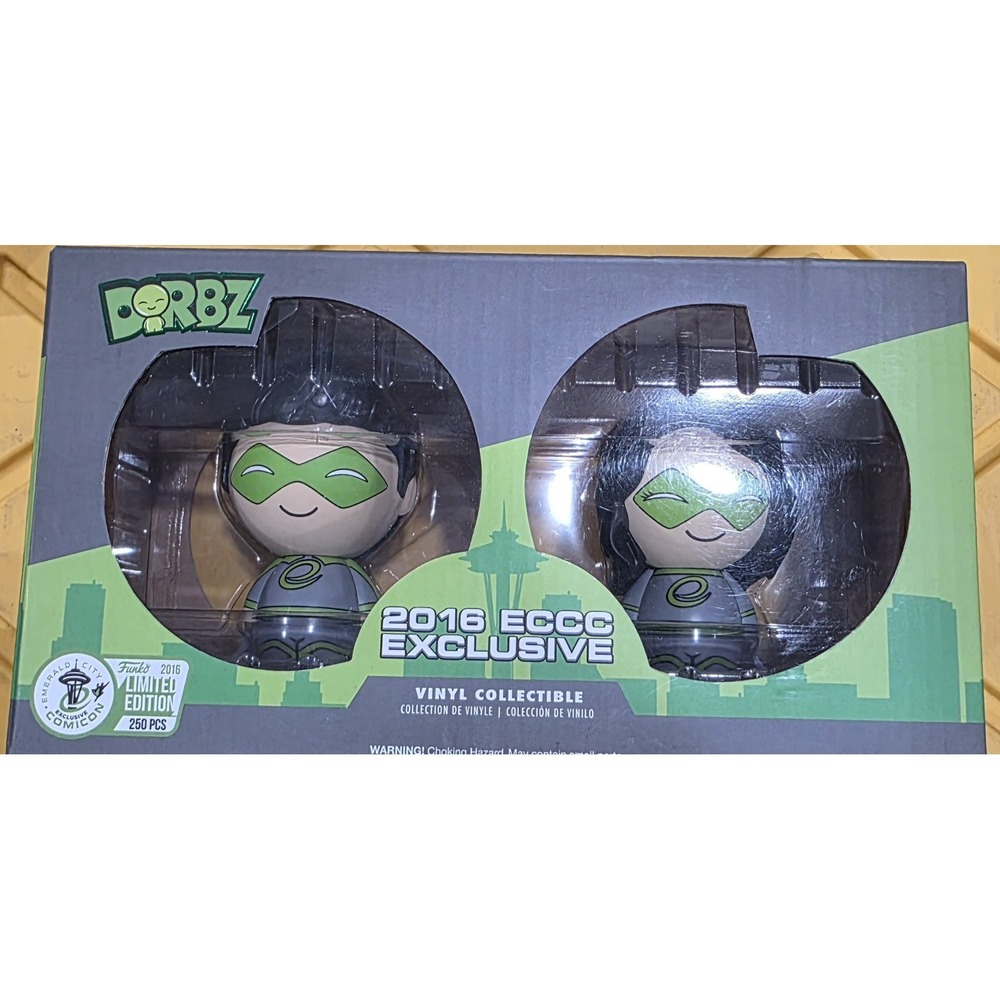Brand New Dorbz ECCC Crusader & Crusaderette 2Pack- 2016 ECCC Exclusive/250 Made